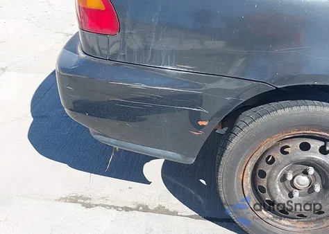 1995 Honda Civic Lx from USA, damaged, VIN JHMEG8659SS019526